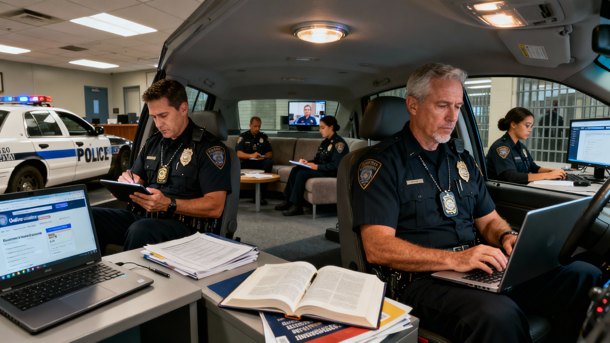 Enhancing law enforcement expertise through online criminal justice courses