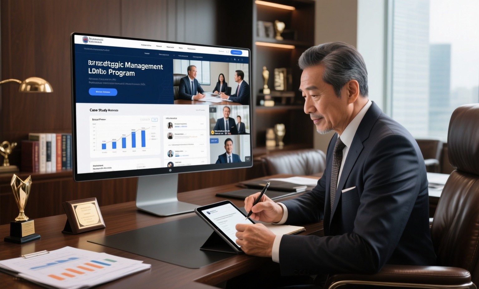 Corporate executive education: high-level online programs for business leaders and c-suite professionals